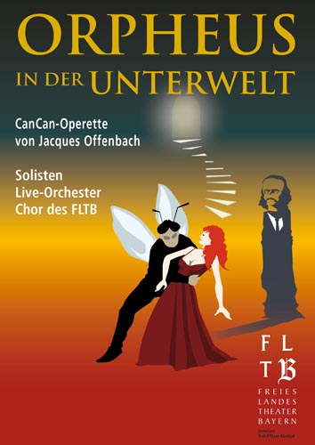 Orpheus in der Unterwelt, Plakat